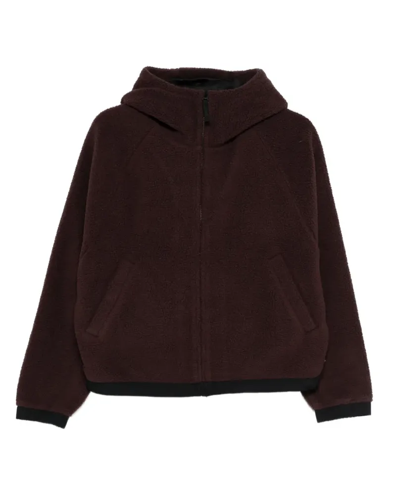 Carhartt WIP Helix Fleecejacke mit Kapuze - Braun Braun