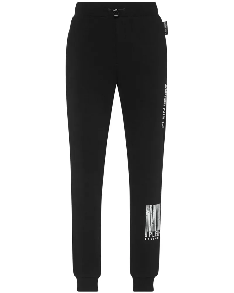 Philipp Plein Barcode Jogginghose - Schwarz Schwarz