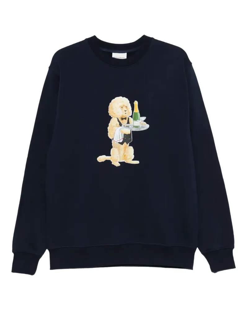 Drôle de Monsieur Klassisches Sweatshirt - Blau Blau