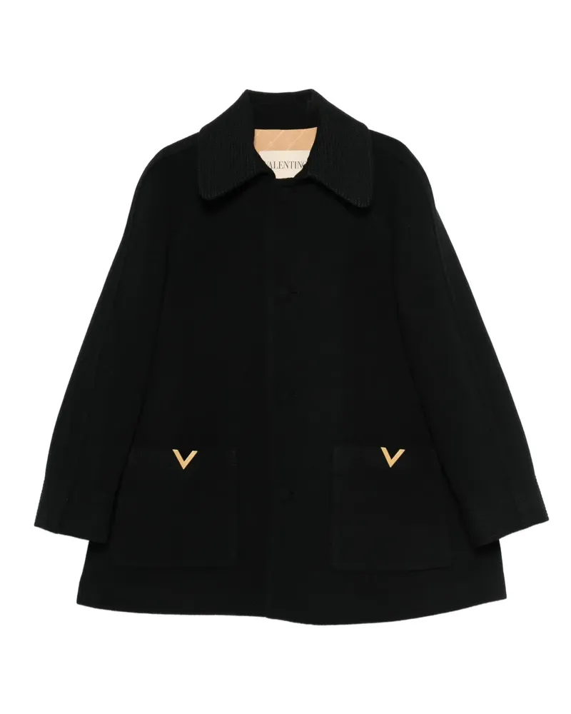 Valentino Garavani VLogo details jacket - Schwarz Schwarz