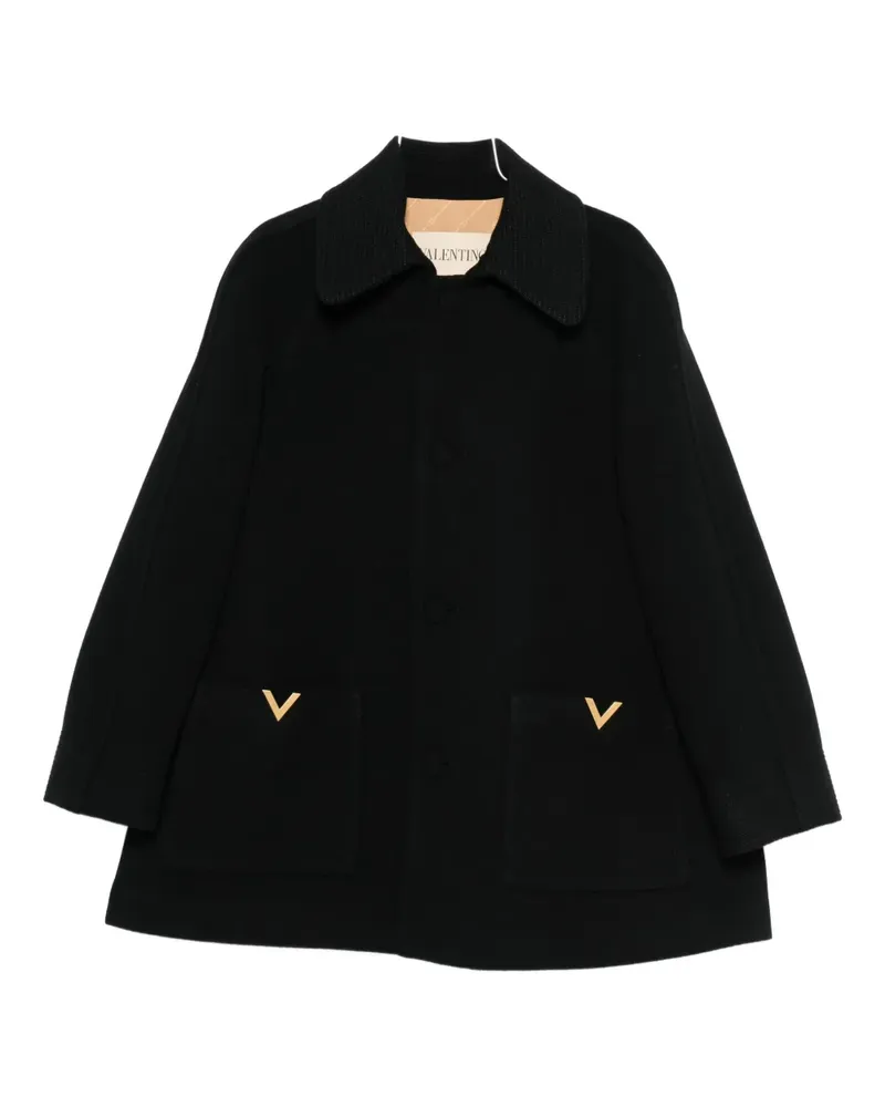 Valentino Garavani VLogo details jacket - Schwarz Schwarz