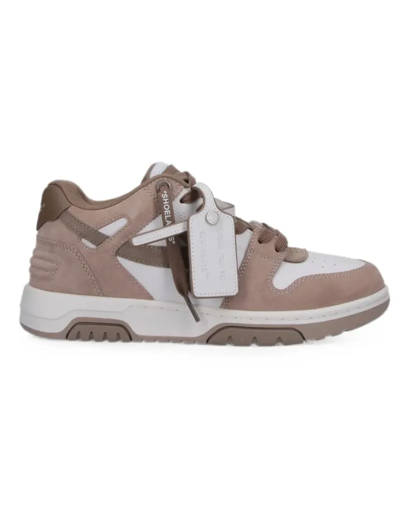 OFF-WHITE Out Of Office lace-up sneakers - Braun Braun