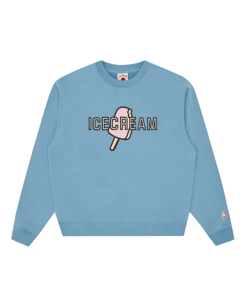 ICECREAM Sweatshirt mit grafischem Print - Blau Blau