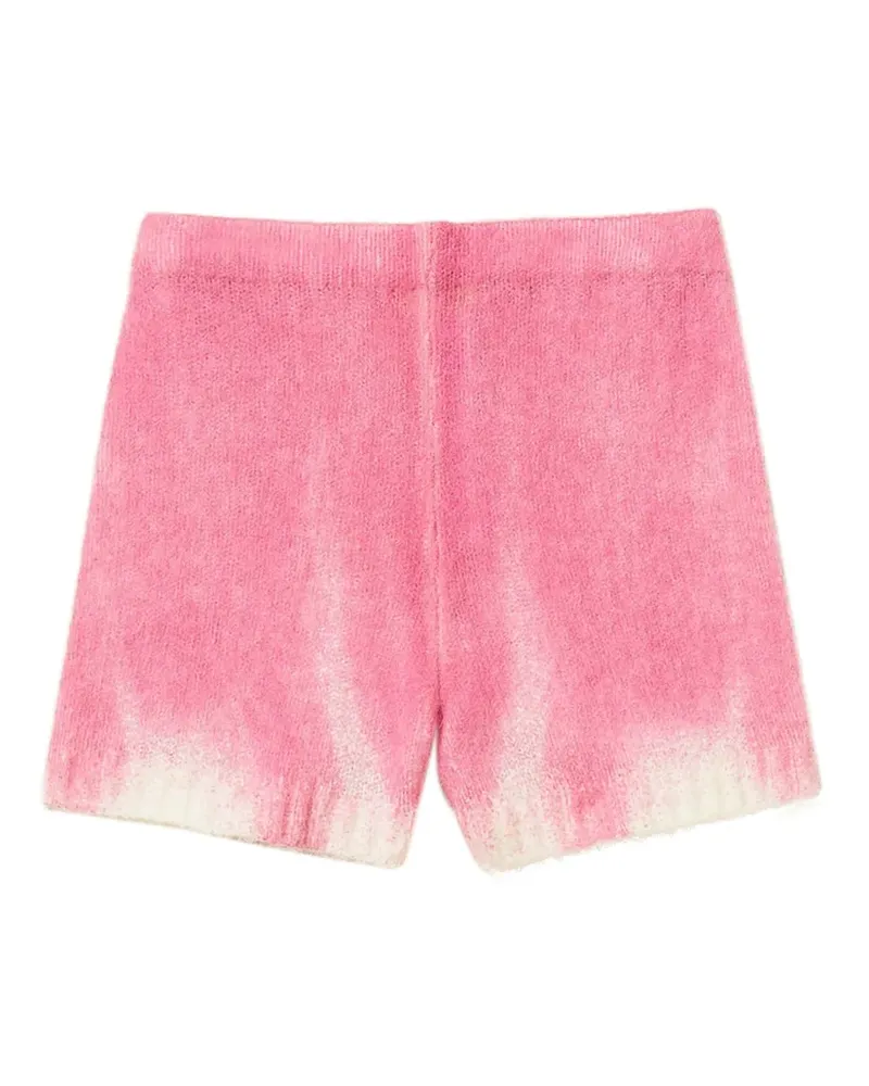 Twin-Set Shorts mit Dip-Dye-Effekt - Rosa Rosa