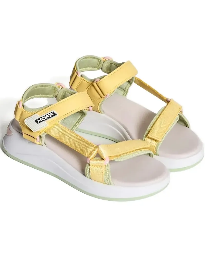 HOFF Flache Sandalen - Gelb Gelb