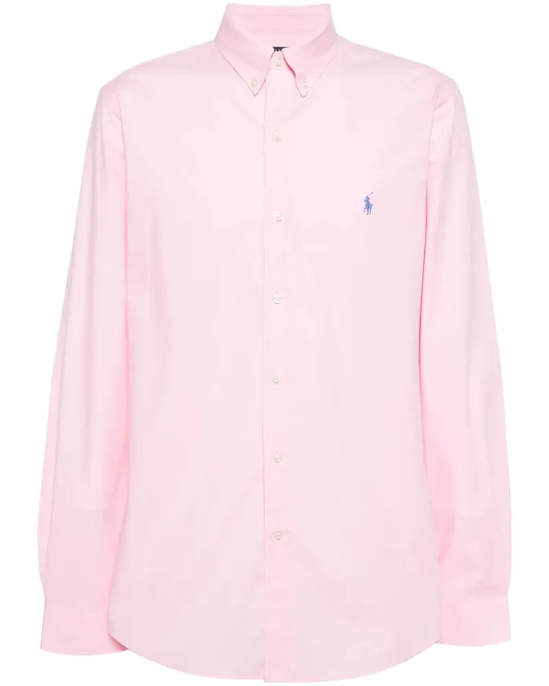 Ralph Lauren Button-down-Hemd mit Polo Pony - Rosa Rosa