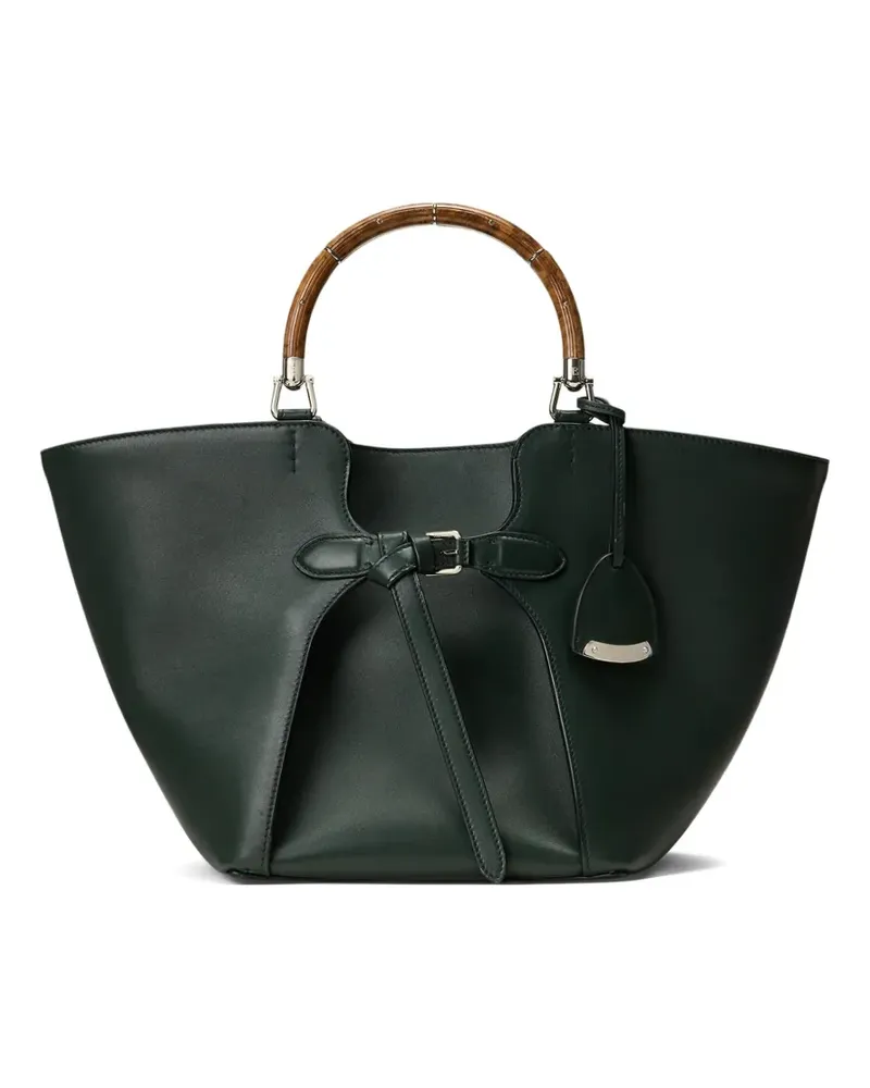 Ralph Lauren Mittelgroße Soft Lux Tote Bag - Grün Grün