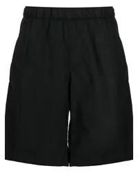 TRANSIT Shorts mit elastischem Bund Schwarz