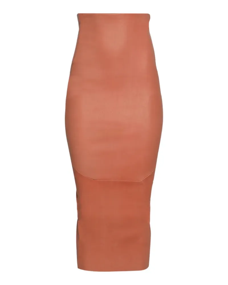 Rick Owens Orange Midirock Orange
