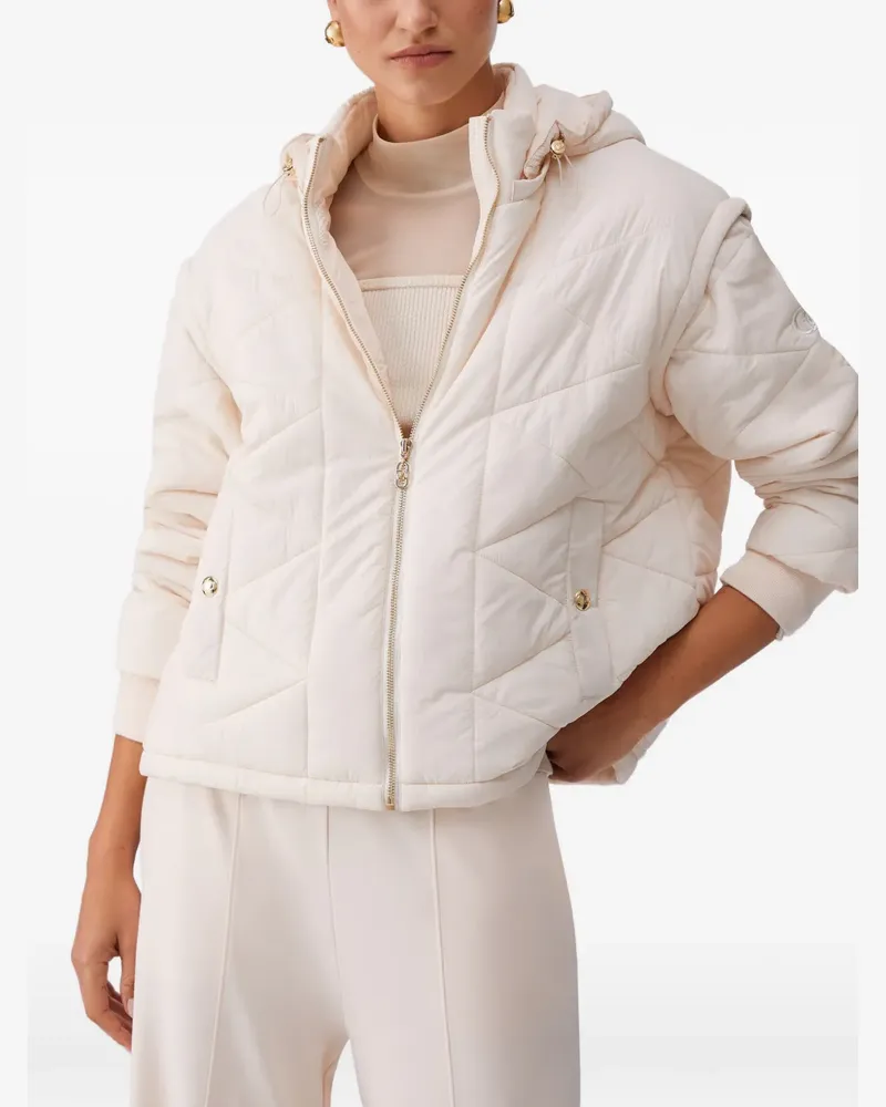 Liu Jo quilted hooded jacket - Nude Nude