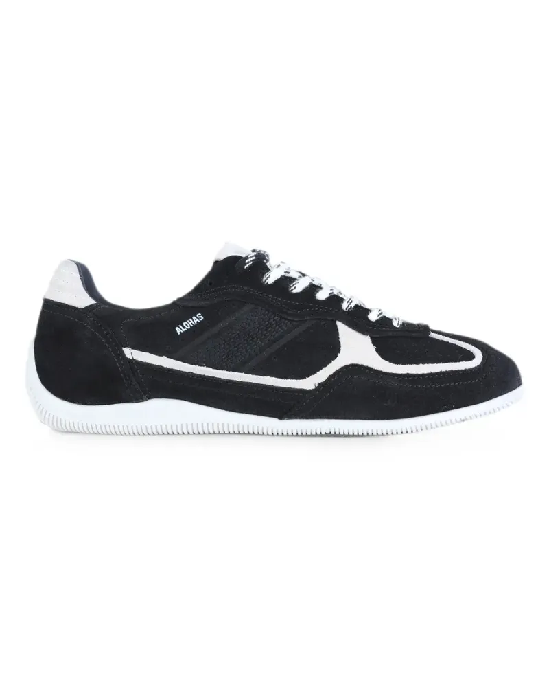 Alohas suede panelled sneakers - Schwarz Schwarz