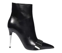 Knöchelhohe Stiefel 110mm - Schwarz