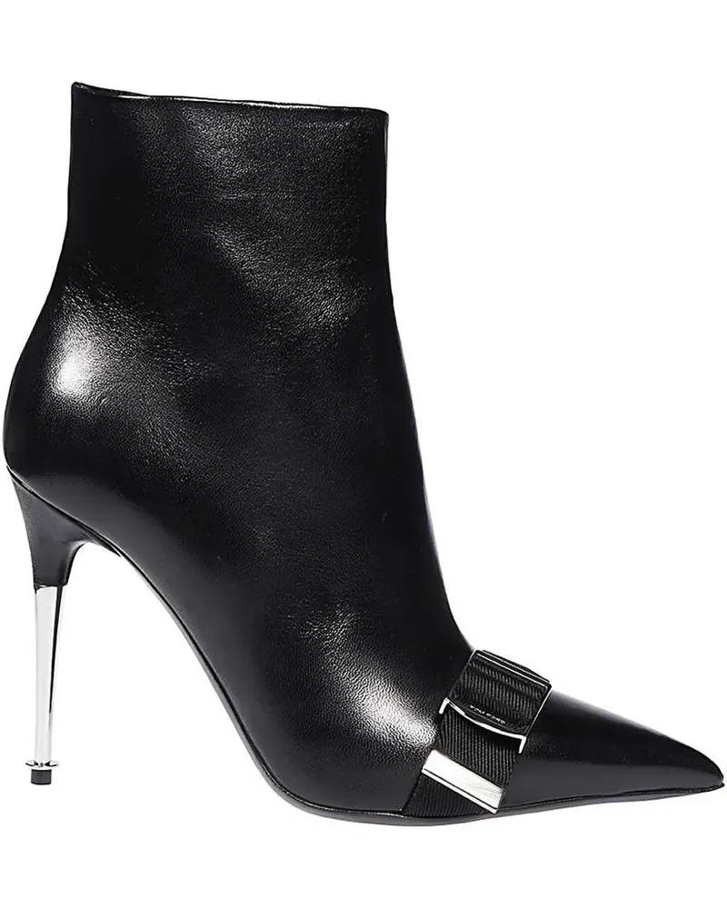 Tom Ford Knöchelhohe Stiefel 110mm - Schwarz Schwarz