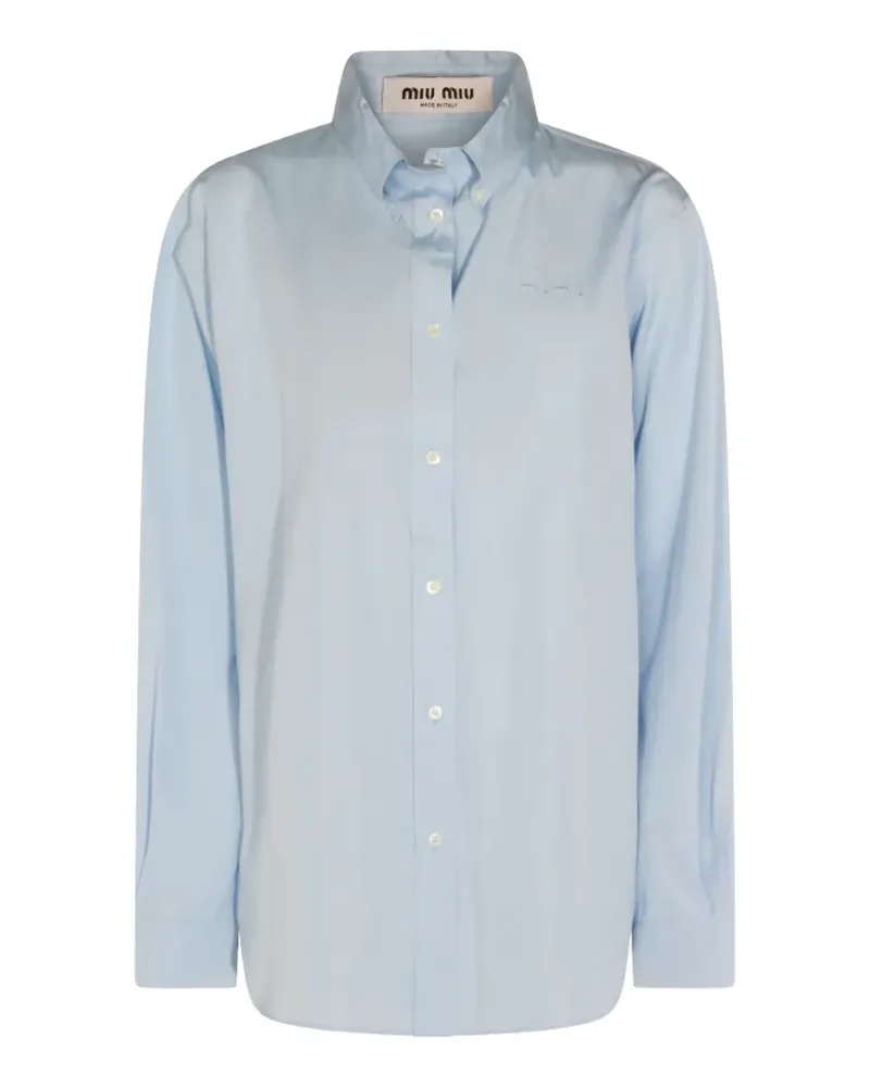 Miu Miu buttoned shirt - Blau Blau