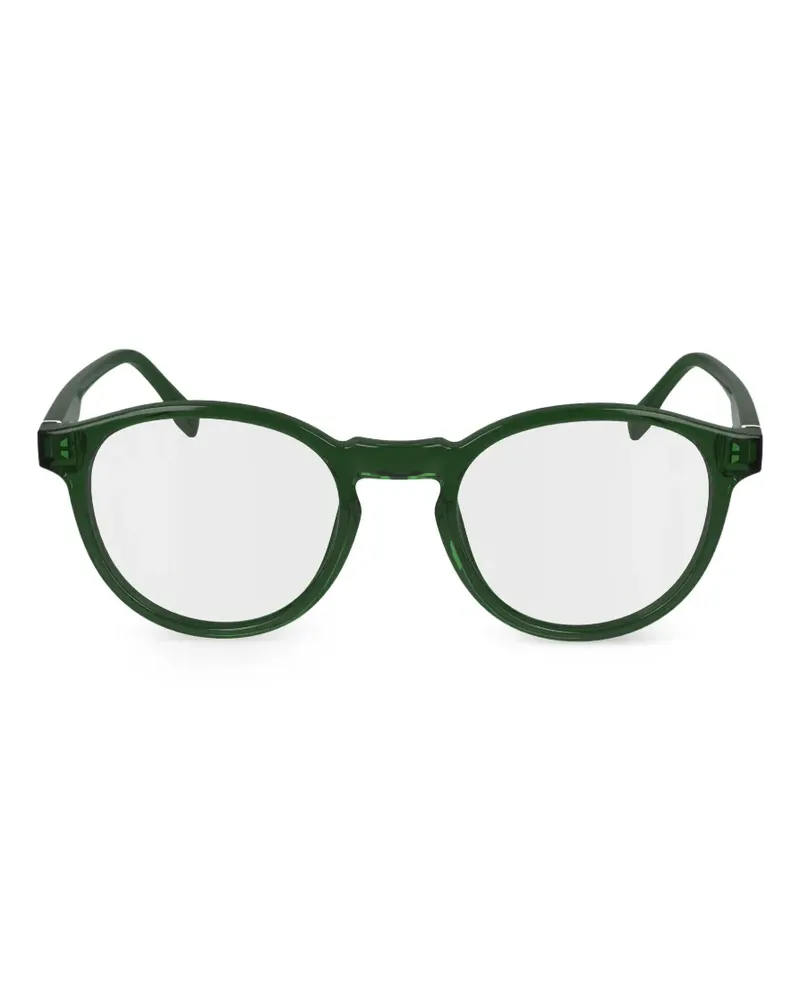 Lacoste Brille mit rundem Gestell - Grün Grün