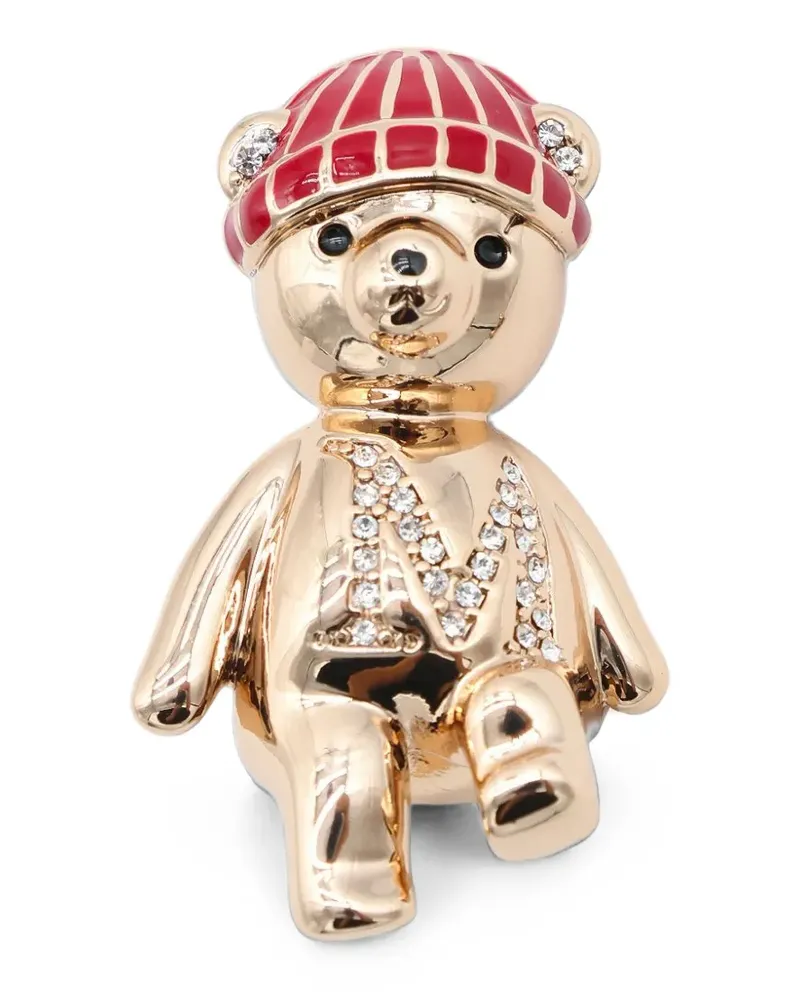 Max Mara Teddy Bear Brosche - Gold Gold