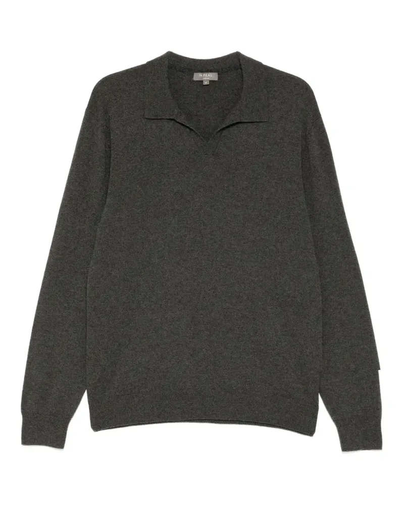 N.Peal Sloane Pullover - Grau Grau