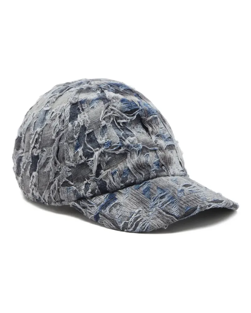 Diesel Jeans-Baseballkappe im Destroyed-Look - Grau Grau