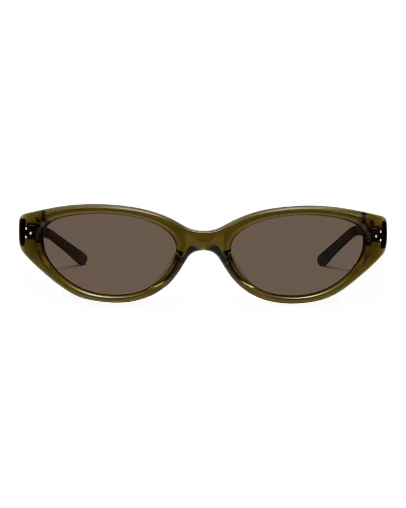 Gentle Monster Vanilla Cat-Eye-Sonnenbrille - Grün Grün