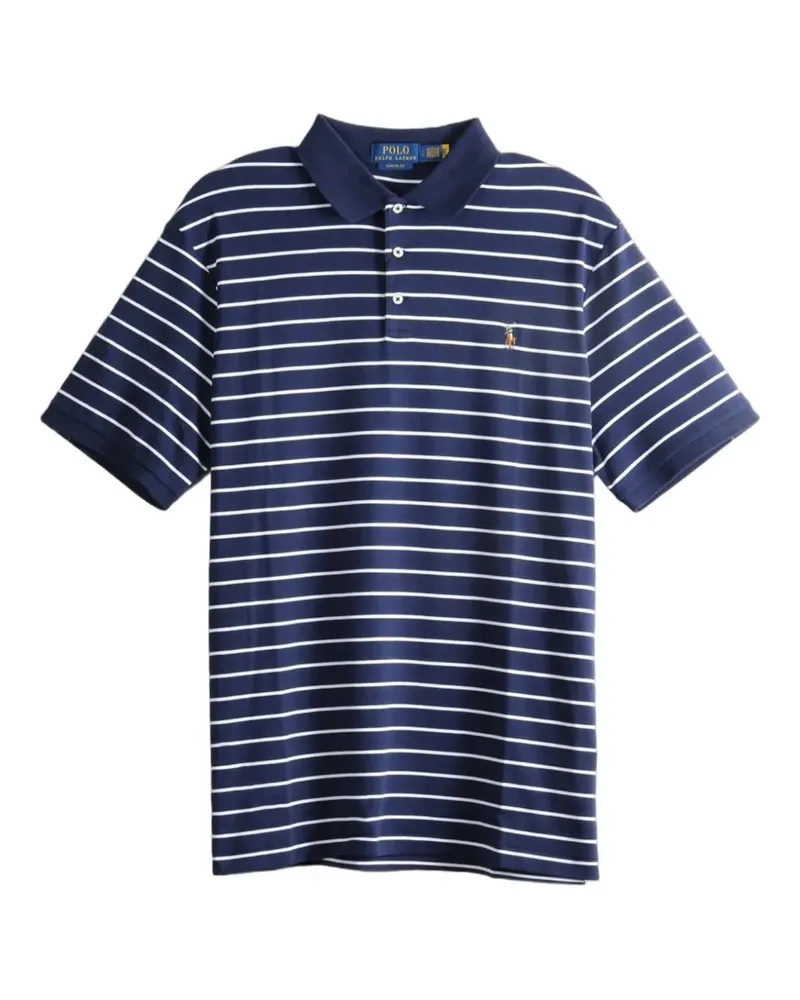 Ralph Lauren horizontal-stripe polo shirt - Blau Blau