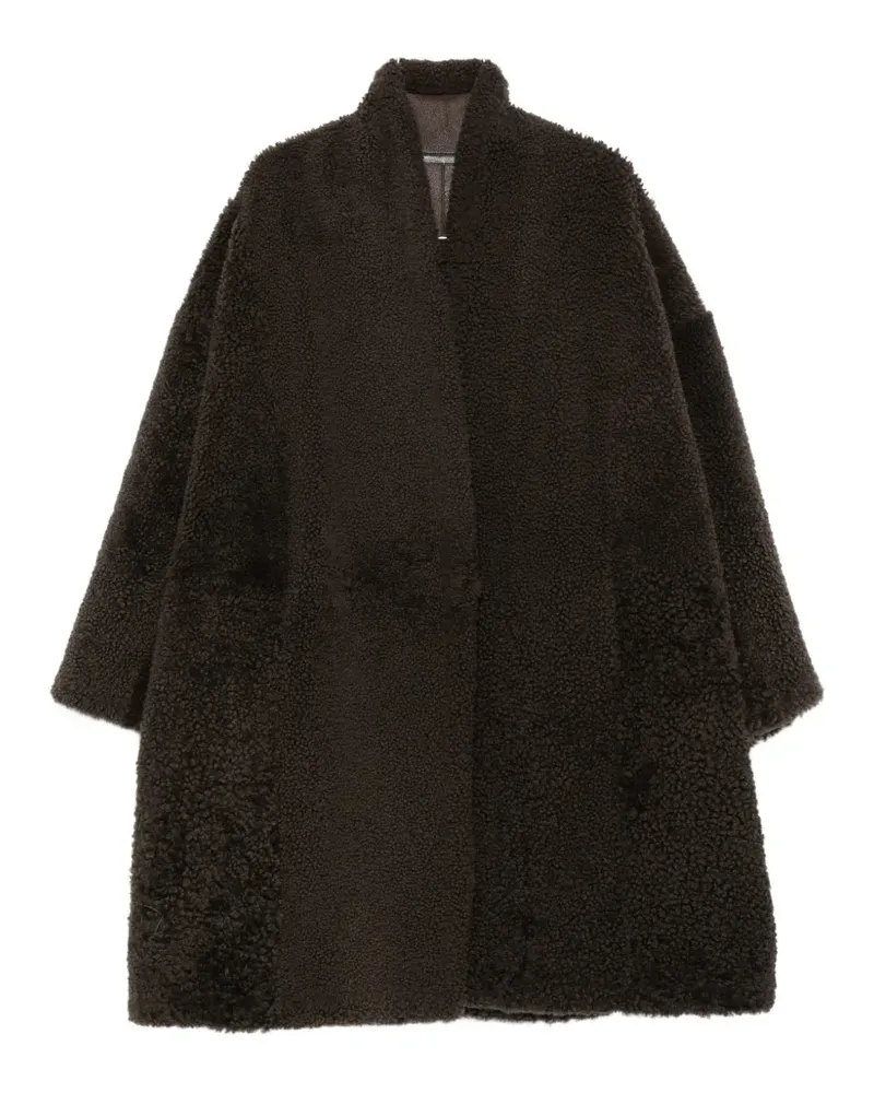 Tom Ford shearling patchwork reversible coat - Braun Braun