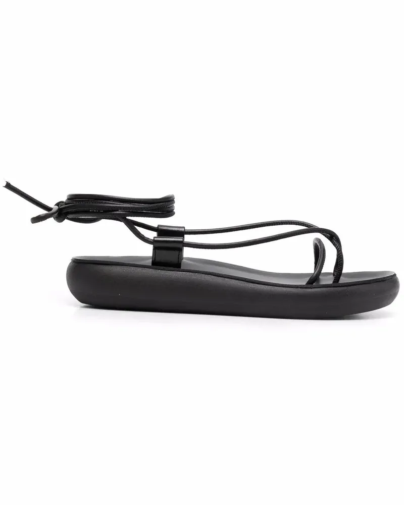 Ancient Greek Sandals Diakopes Comfort Sandalen - Schwarz Schwarz