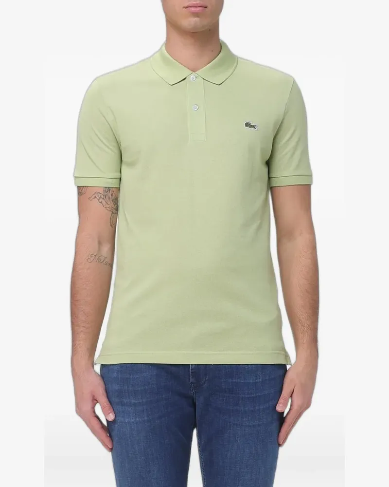 Lacoste slim-fit piqué polo shirt - Grün Grün