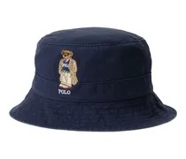 Fischerhut mit Polo Bear-Stickerei - Blau