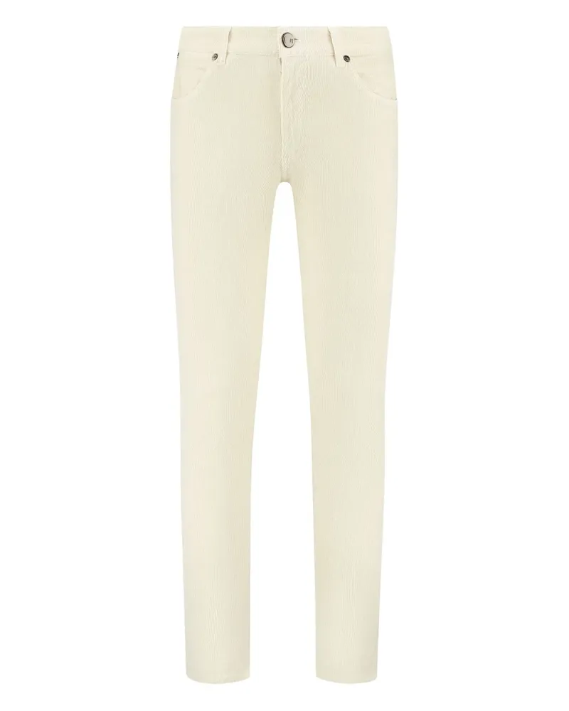 PT TORINO Hose mit Logo-Patch - Nude Nude
