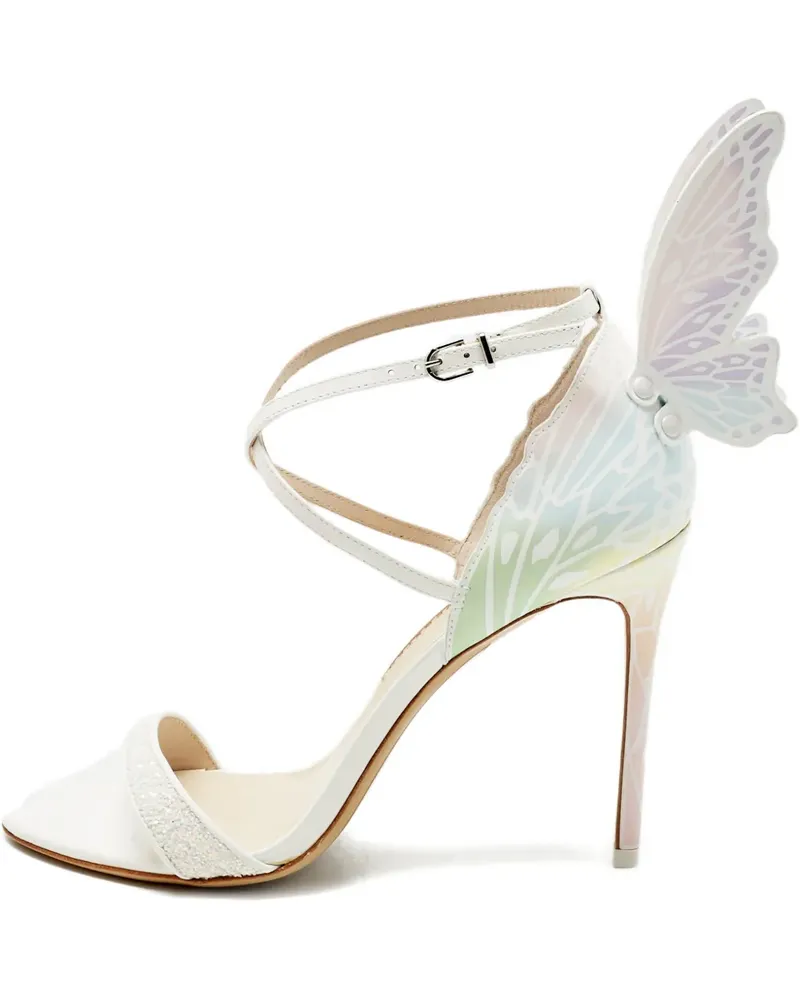 Sophia Webster Chiara Butterfly strap sandals - Weiß Weiß