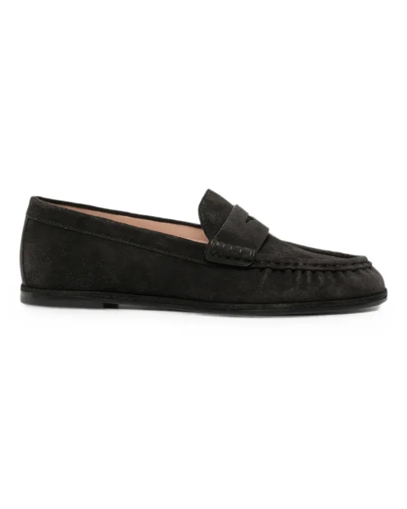 Stuart Weitzman leather loafers - Braun Braun