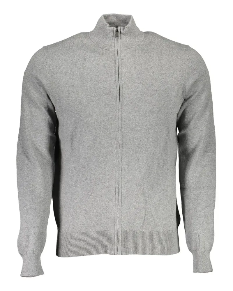 North Sails zip-up knitted sweater - Grau Grau