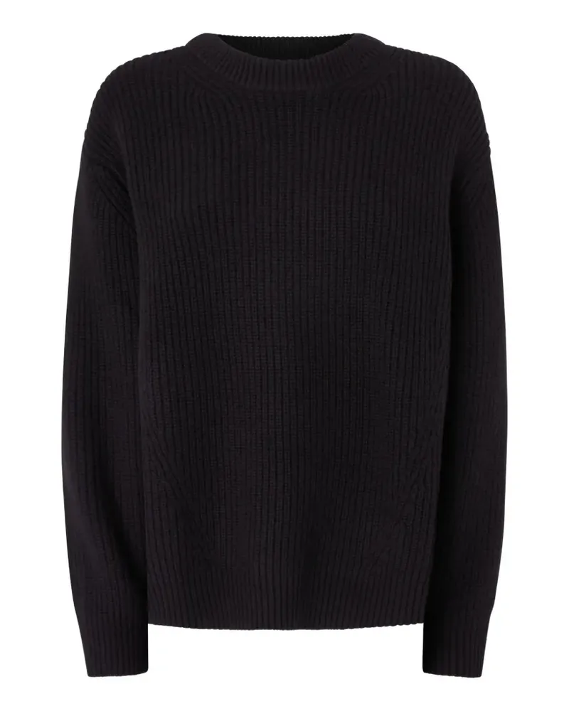Pinko Gerippter Pullover - Schwarz Schwarz