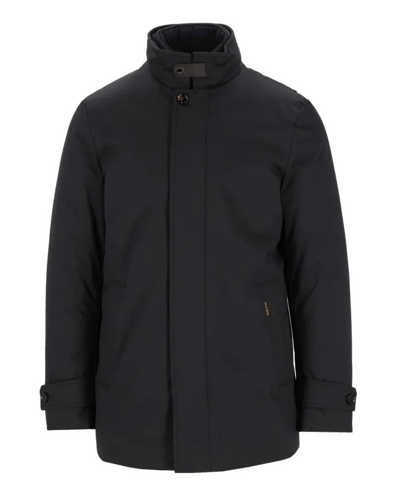 MOORER Reis high-neck padded coat - Blau Blau