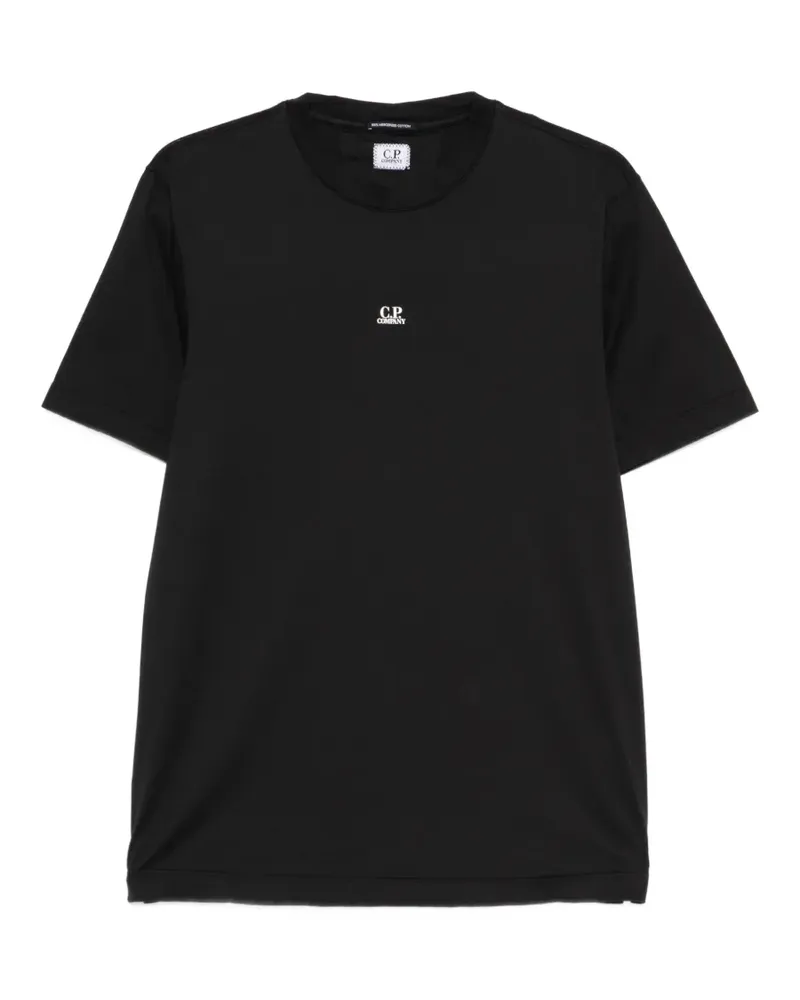 C.P. Company logo-print T-shirt - Schwarz Schwarz