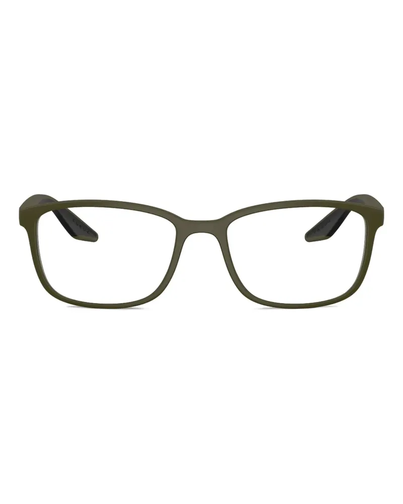 Prada Brille mit eckigem Gestell - Grün Grün