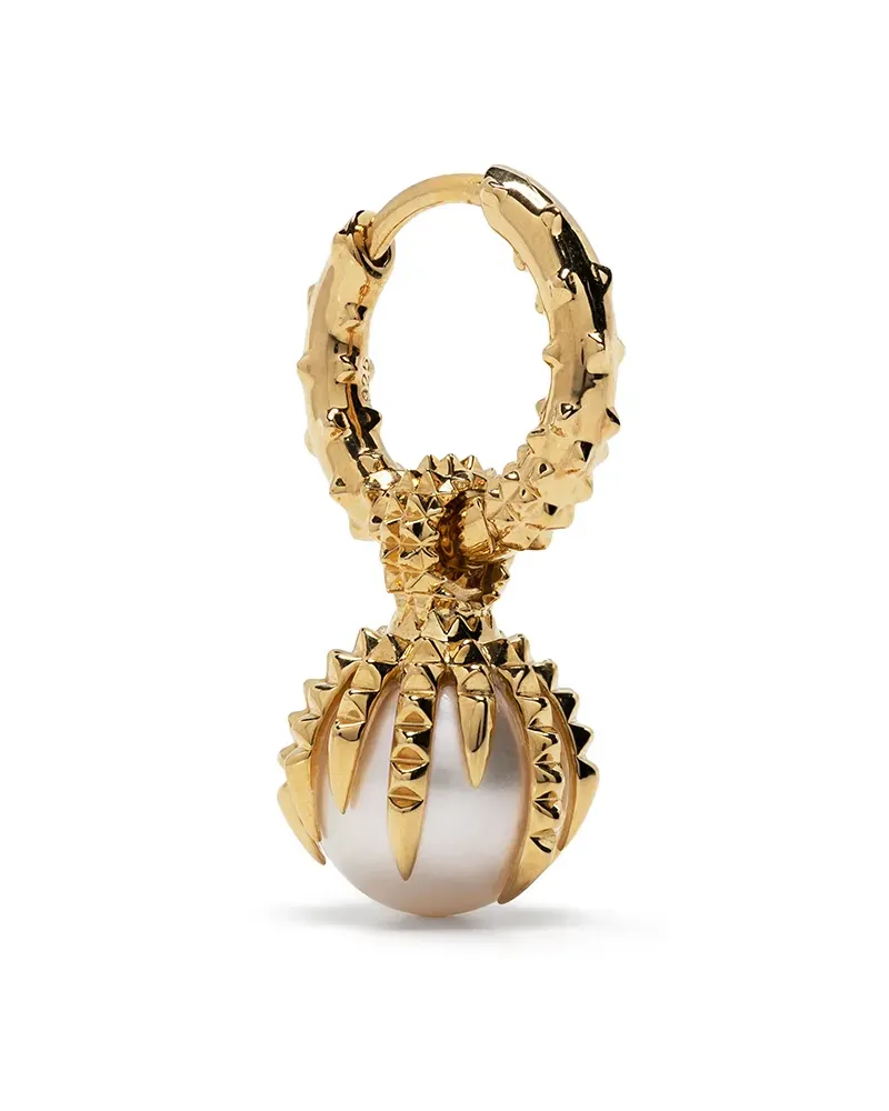 KASUN LONDON Dragon Ohrring - Gold Gold