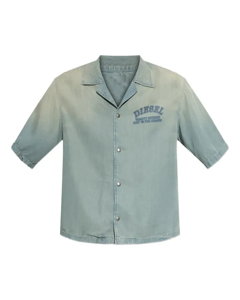 Diesel short-sleeve shirt - Blau Blau