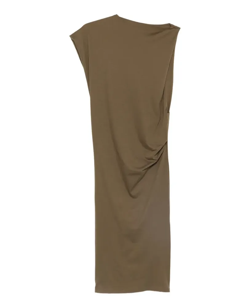 Jacquemus Drapiertes Midikleid - Grün Grün