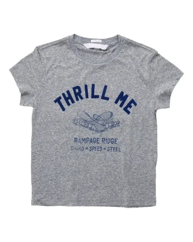 Mother The Boxy Goodie Goodie T-Shirt - Grau Grau