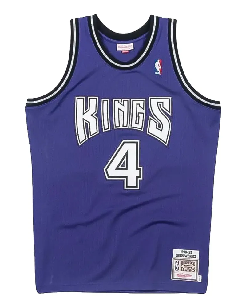 Mitchell & Ness Chris Webber Sacramento Kings 1998-99 Tanktop - Violett Violett