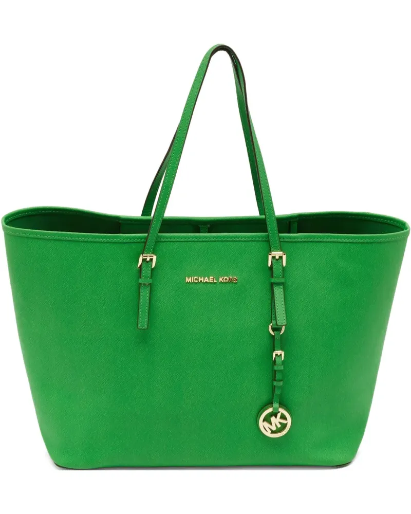 Michael Kors Pre-owned Jet Set Tote Bag aus Saffiano-Leder - Grün Grün