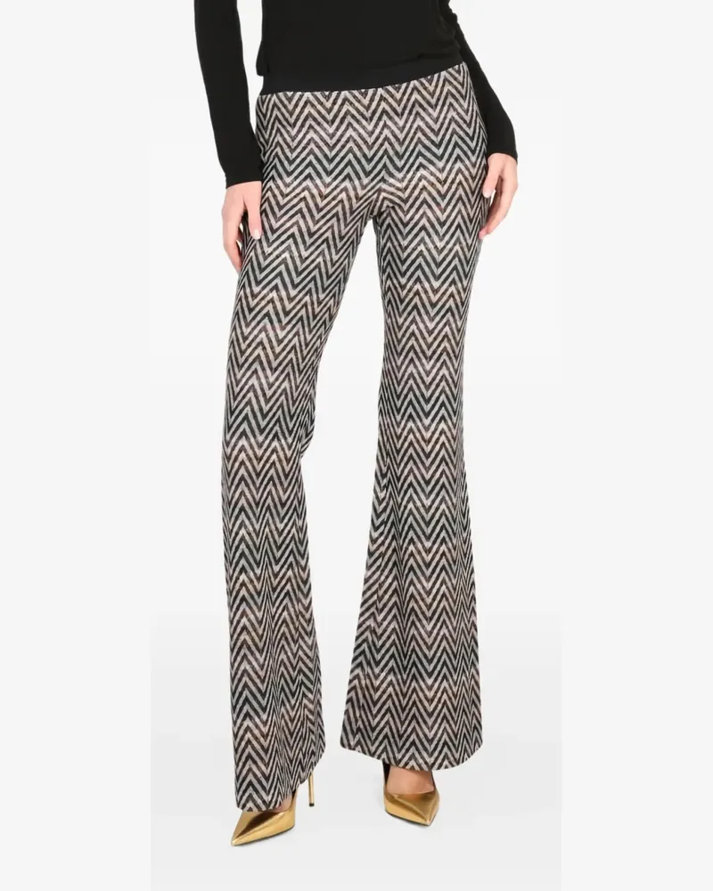 Missoni chevron trousers - Nude Nude