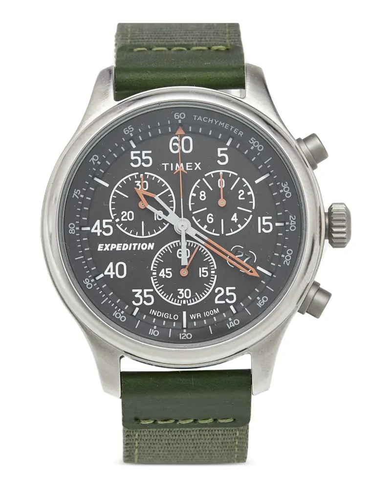 Timex Expedition Indiglo Armbanduhr 43mm - Schwarz Schwarz