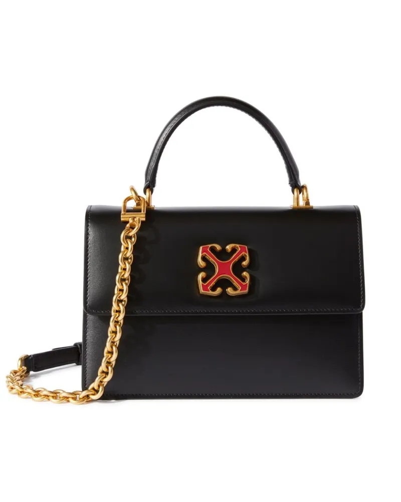 OFF-WHITE 2024 Lunar New Year Jitney 1.4 Schultertasche - Schwarz Schwarz