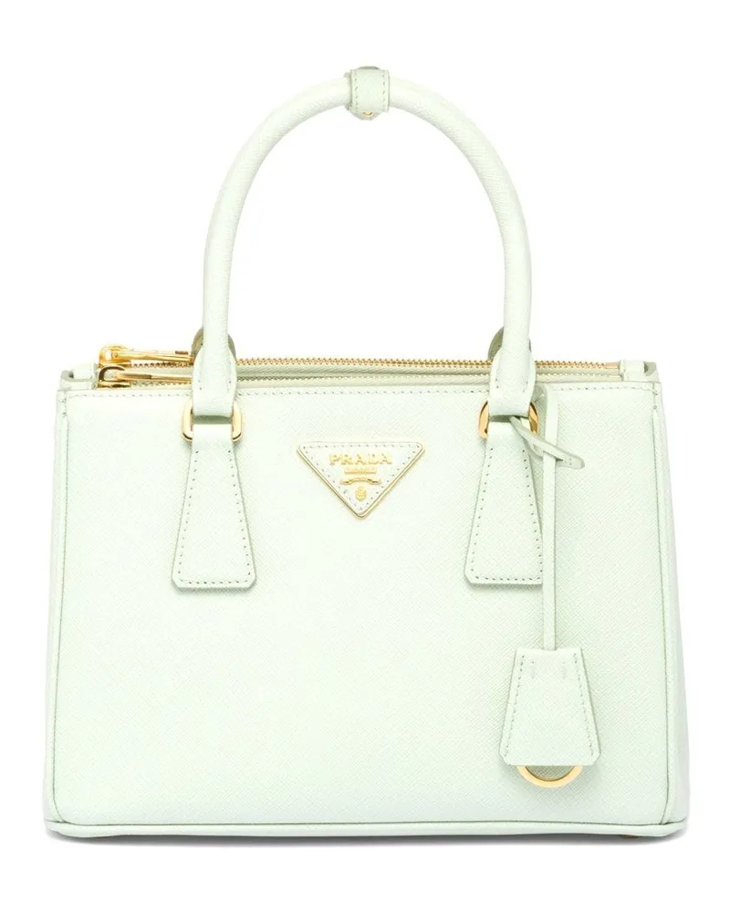 Prada Kleine Galleria Handtasche - Grün Grün