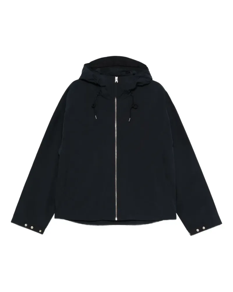 Ten c zip-up hooded jacket - Blau Blau