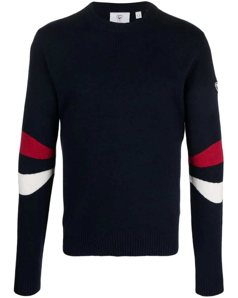 Rossignol Signature Pullover mit Logo-Stickerei - Blau Blau