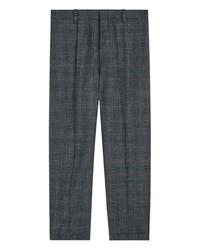 Jil Sander Karierte Hose - Grau Grau