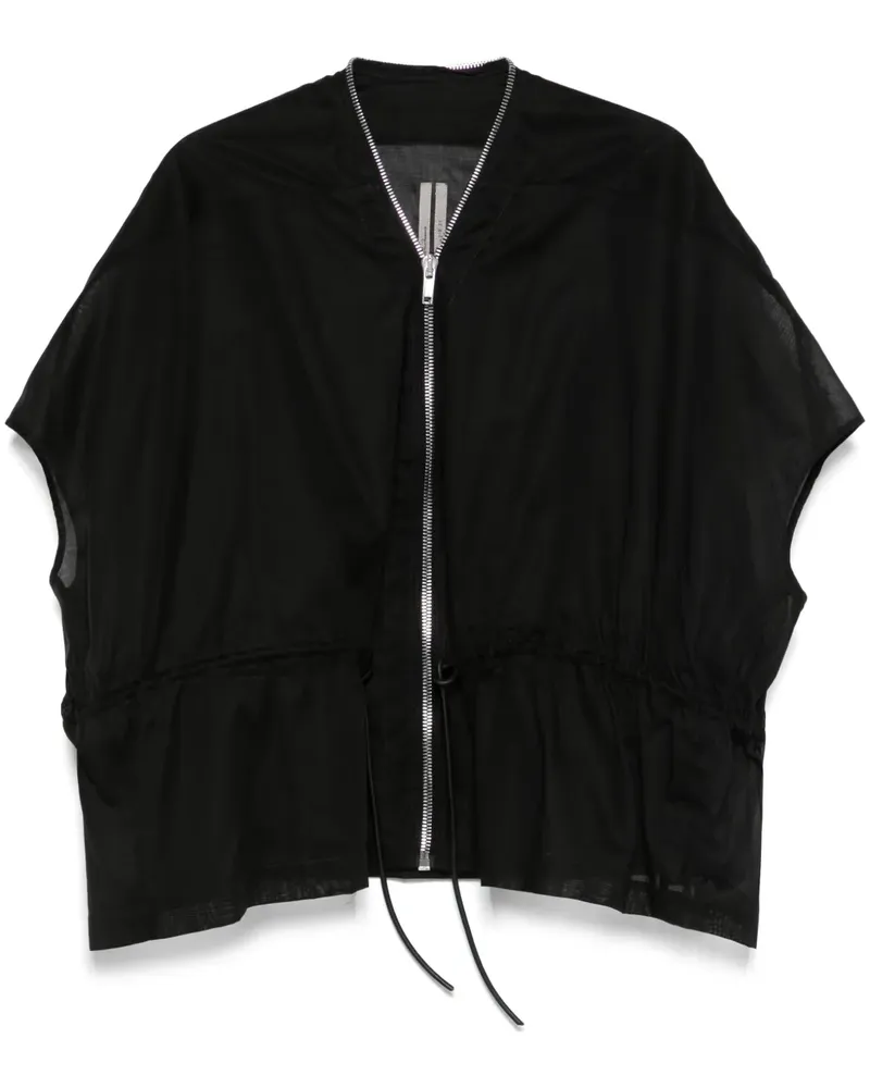 Rick Owens Sail Jacke - Schwarz Schwarz